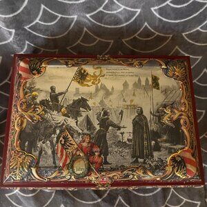 Vintage Lebkubhen Schmidt German Tin Box - 2002